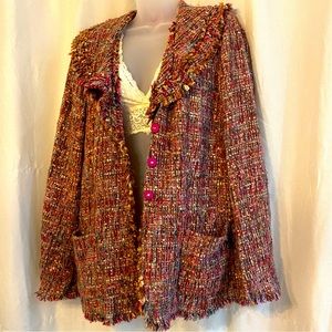 Emanuel Ungaro Blazer / Coat / Jacket Vintage Multi-Color